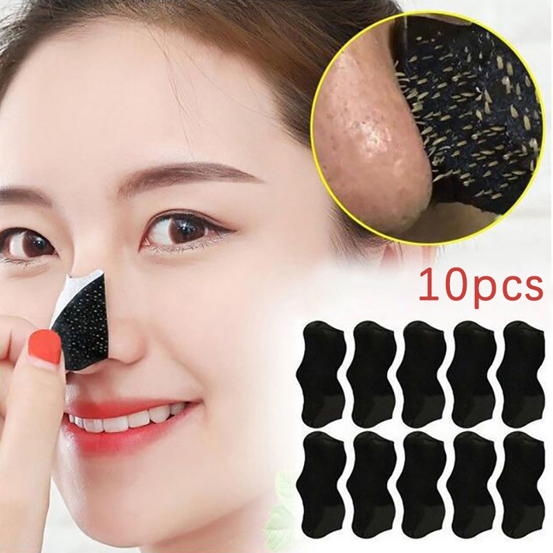 Skincare Finally Found You - 10개입 유니섹스 블랙헤드 제거 마스크 필오프