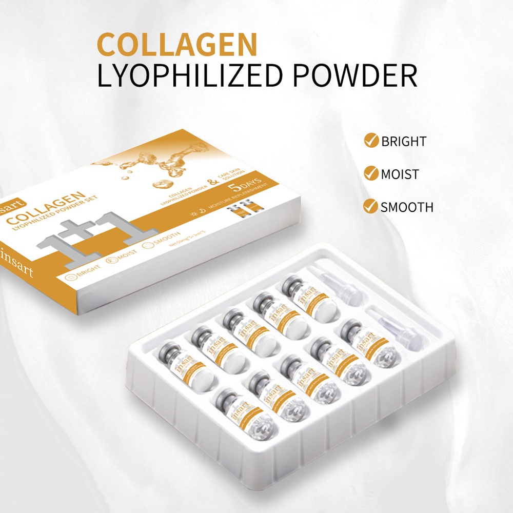 Skincare Collagen - 1박스/10개 콜라겐 동결건조 파우더 스킨케어 세트