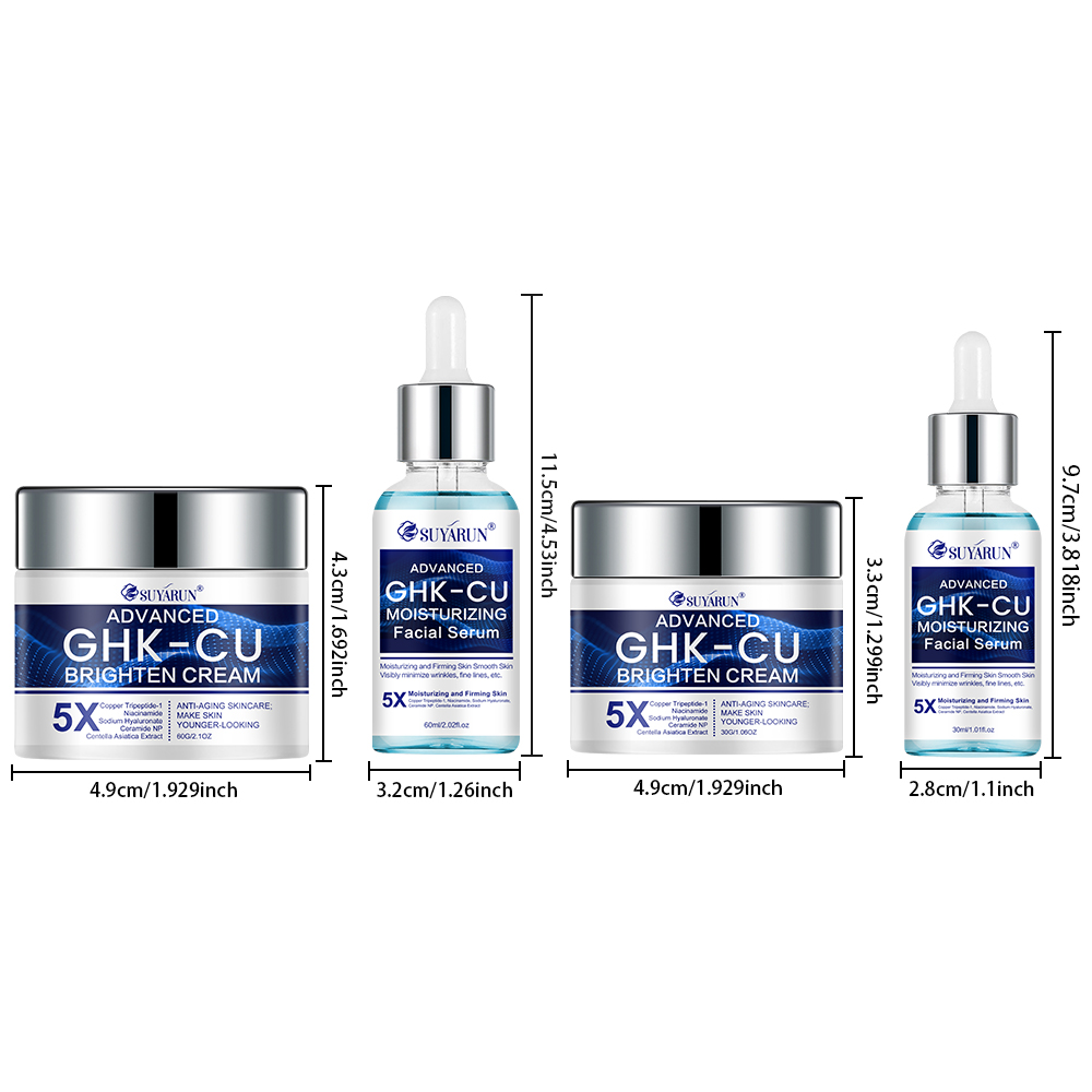 수야룬 GHK-CU 크림 & 세럼 - 안티에이징 페이셜 - Skincare Whitening 리뷰 및 가격