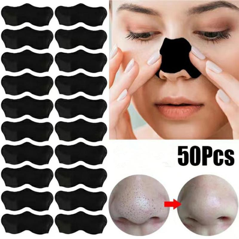 50Pcs 코 블랙헤드 리무버 마스크 수축 모공 트리트 - Skincare Finally Found You 리뷰 및 가격